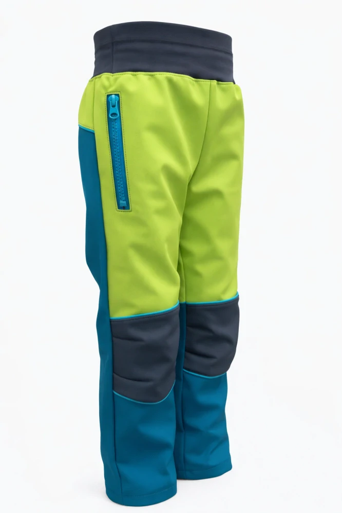 SOFTSHELLOVÉ KALHOTY S FLEECEM