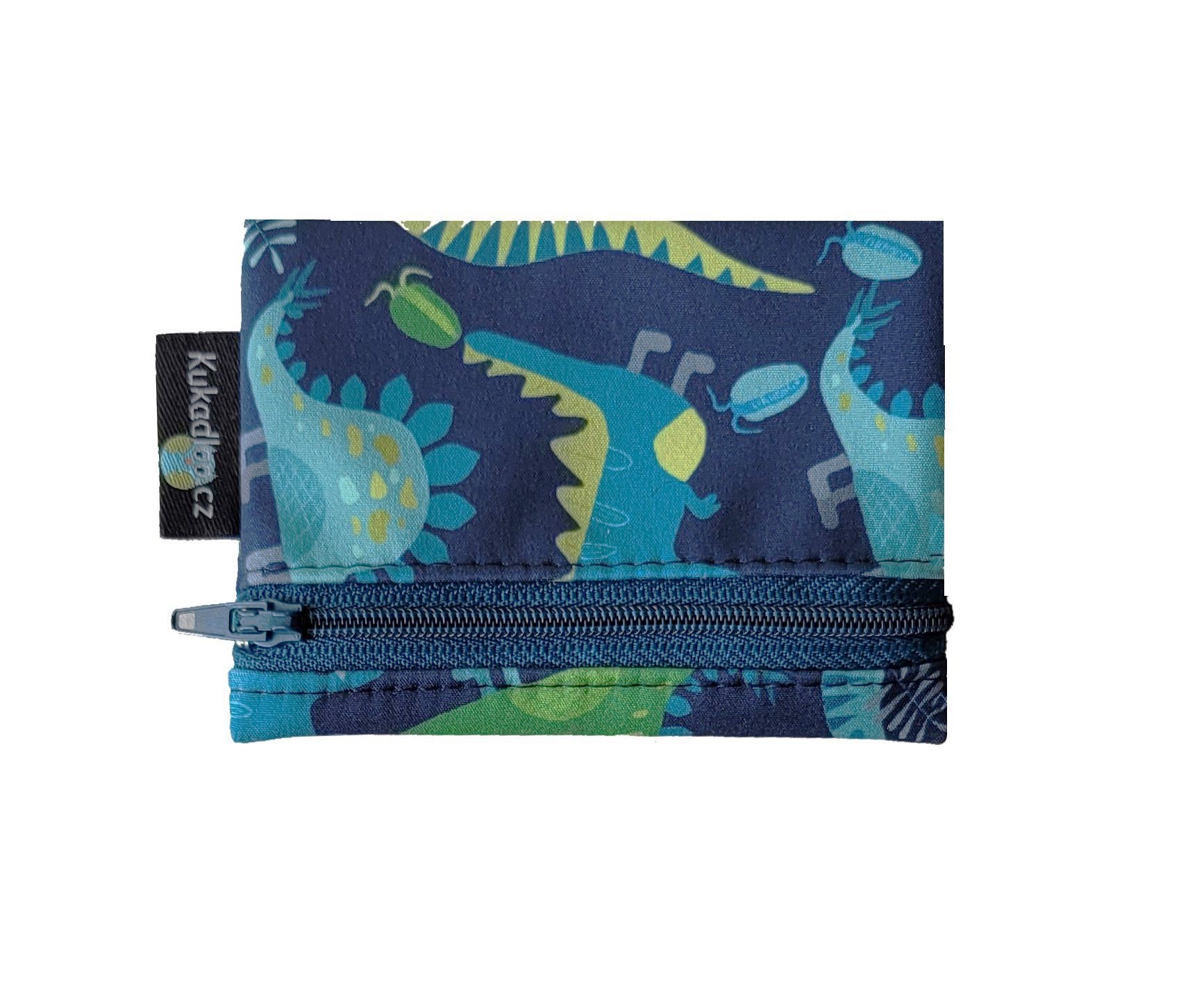 Kukadlácká peněženka /tm. modrá DINO