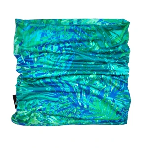 Nákrčník - zeleno modré listy