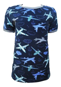 Dětské tričko KR - letadla DOPRODEJ VEL. 110