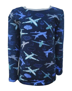 Dětské tričko DR - letadla- DOPRODEJ 110, 122,140