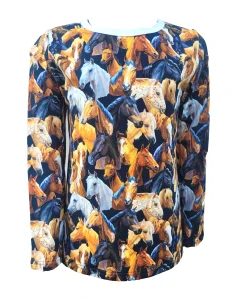 Dětské tričko DR - koně