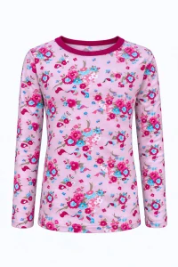 Dětské tričko DR - růžoví ptáčci