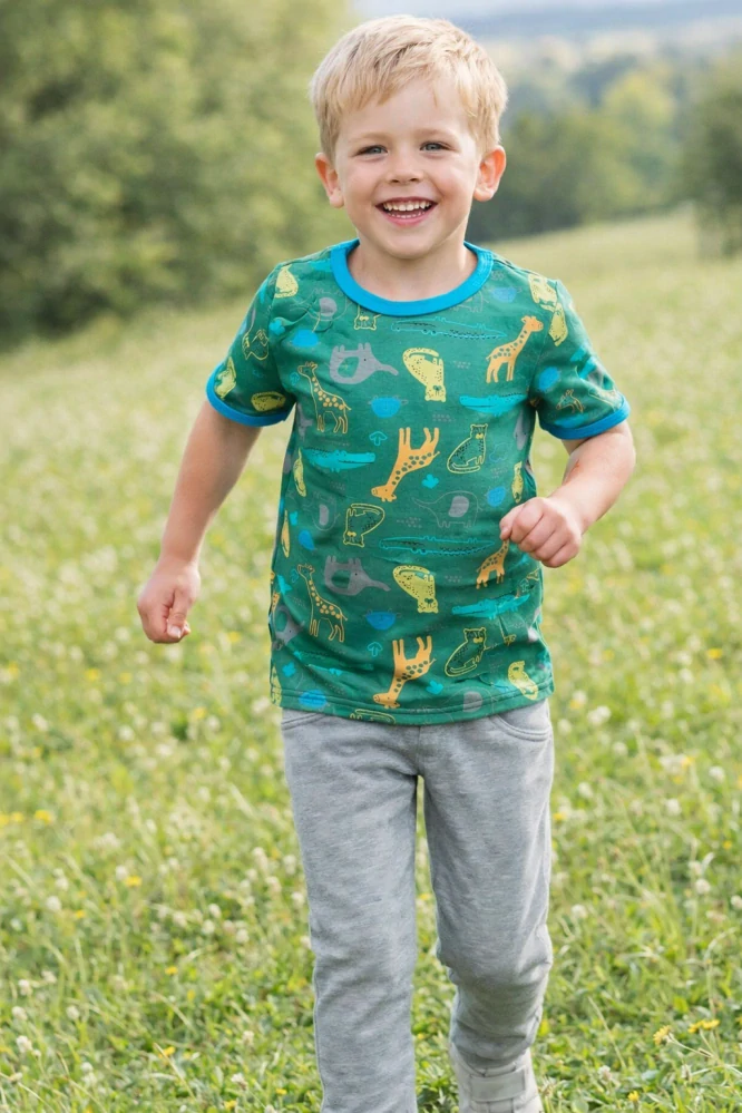 Chlapecké tepláky MIK - šedý melír