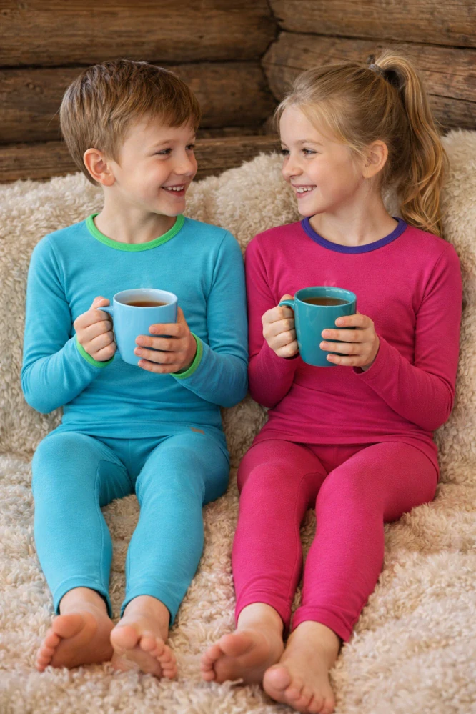 Dětské bambusové spodky /  fuchsiové