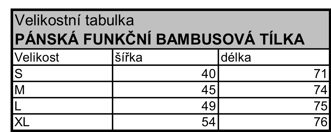 Pánské bambusové tílko / bílé DOPRODEJ vel. XL