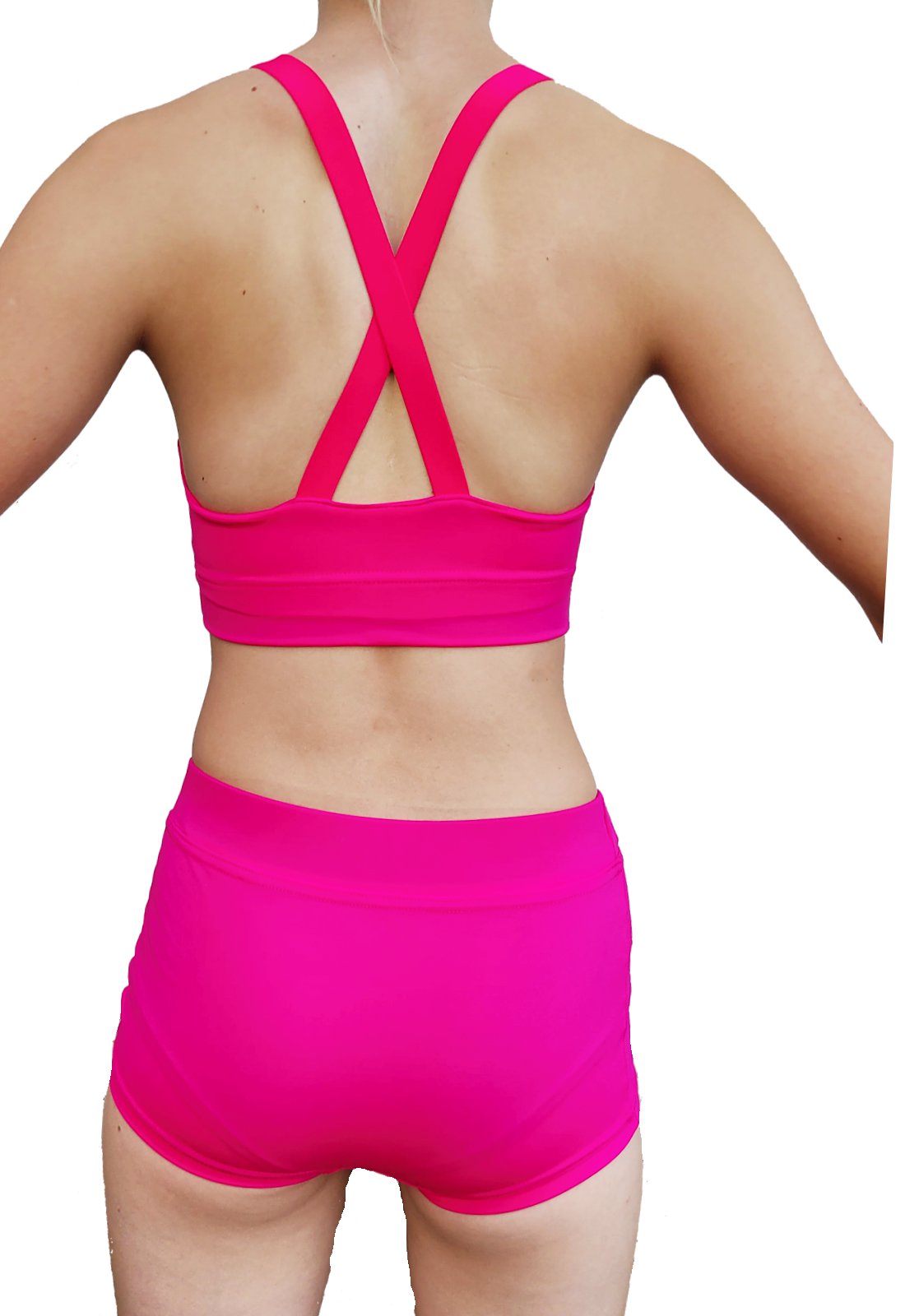 POLE DANCE  podprsenka - růžová doprodej vel. 146