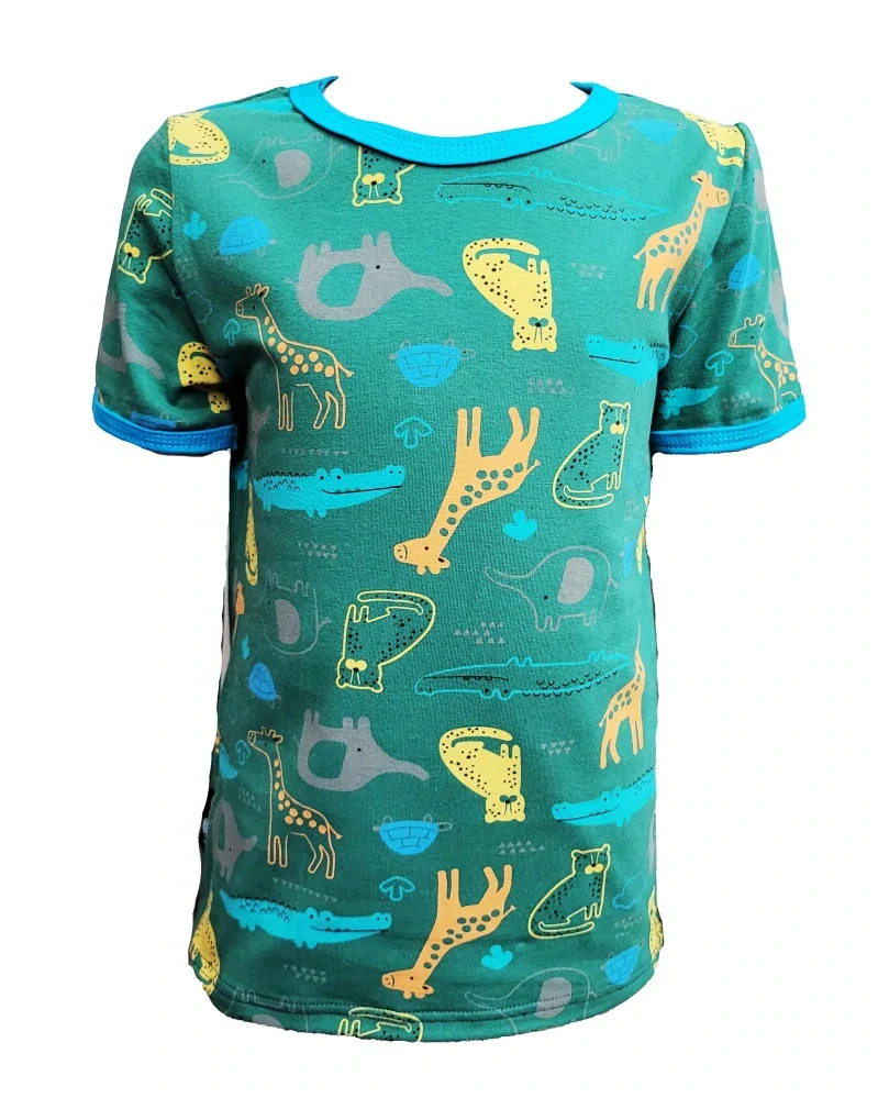 Zvýhodněný set oblečení chlapecké -zelené zoo