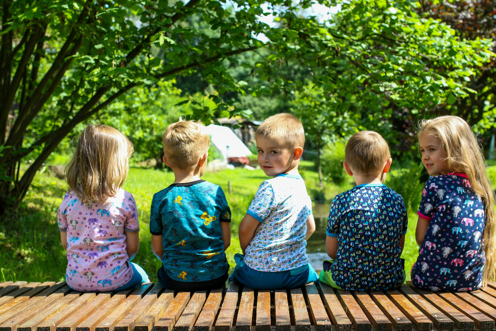 Dívčí tričko krátký rukáv - růžové - sloni