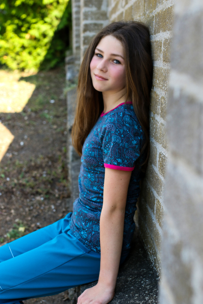 Softshellové kalhoty dětské / petrolejové