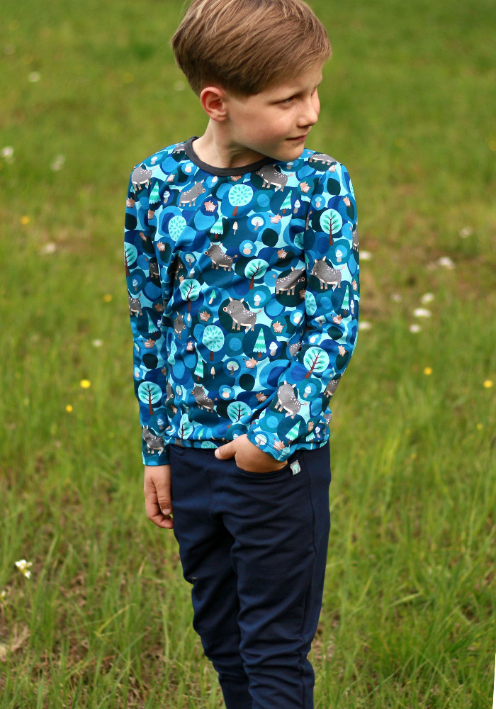 Chlapecké tepláky MIK - tm. modré