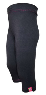 Dívčí legíny 3/4 Lili - oblázková šedá DOPRODEJ