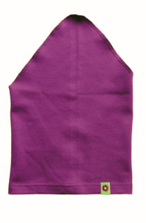 Dětský šátek na hlavu Terka - kvítek, ostružinová