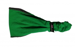 Čelenko-šátek zelený - bambusový - 11cm